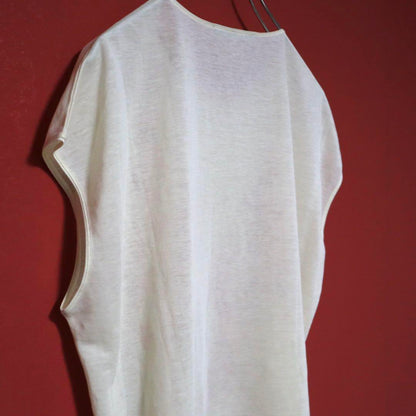 Balenciaga Rare Vintage Cherry Blossom Sheer Long Sleeve Size L