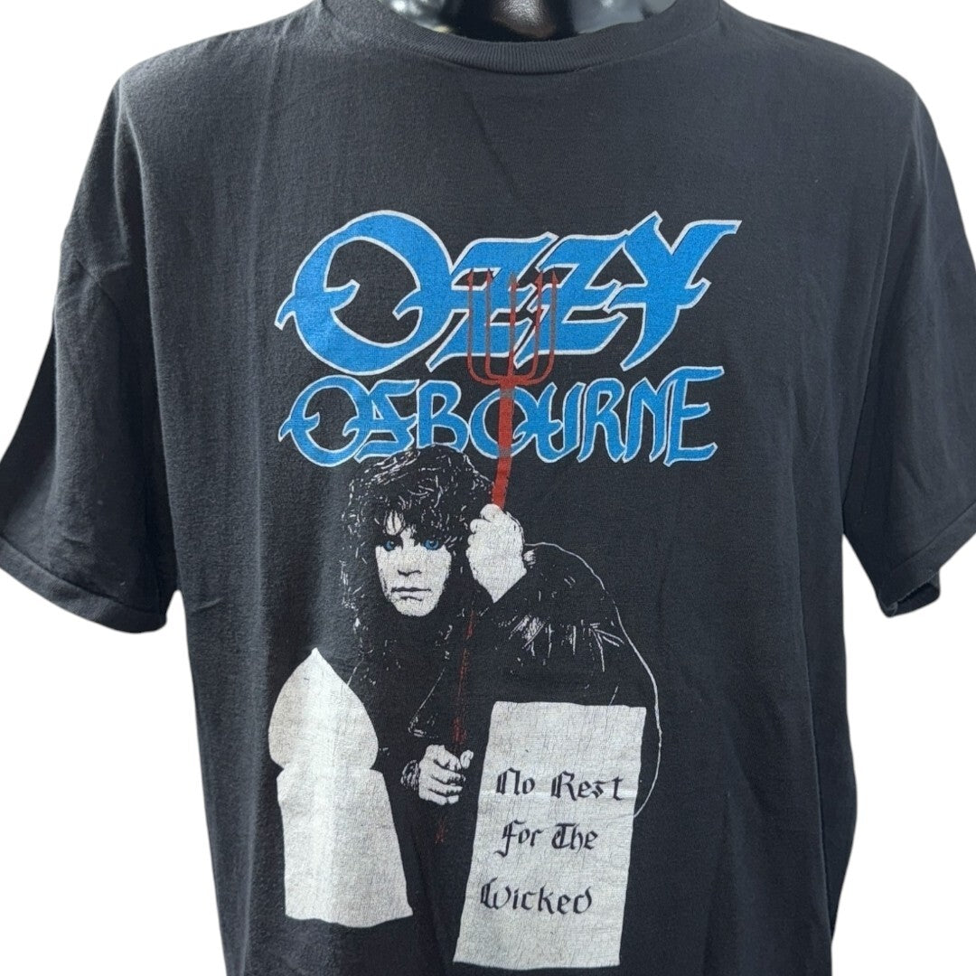 Ozzy Osbourne No Rest for the Ozzy Osbourne Merch Size L