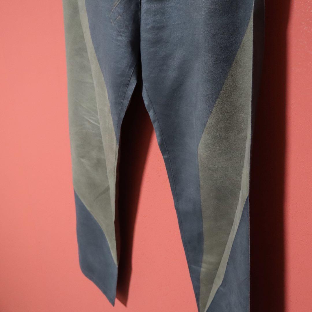 Issey Miyake HOMME PLISSE Pleated Pants Green Size 3