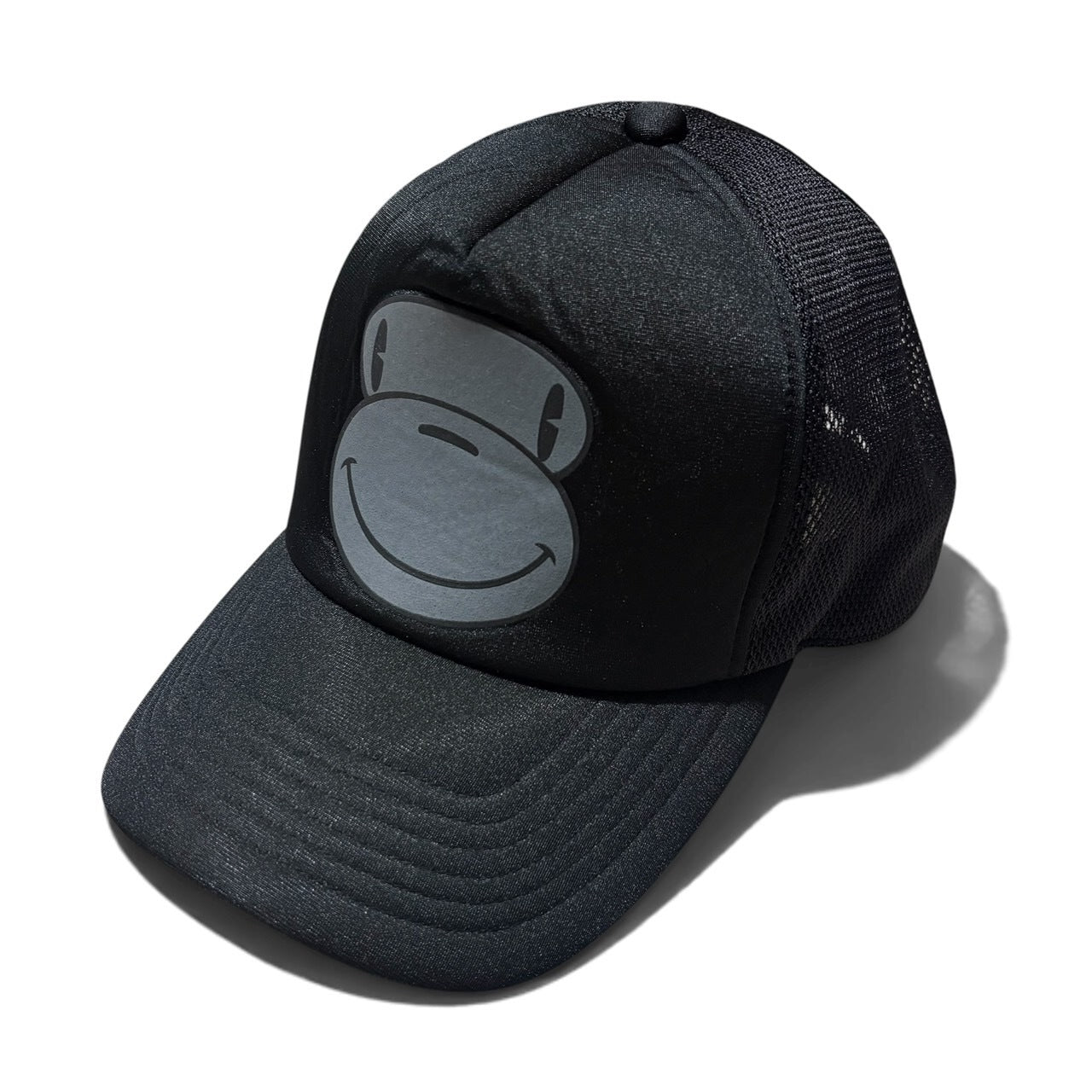 A BATHING APE Baby Milo Trucker Cap Black Size F