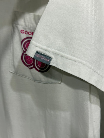 GOODENOUGH Clover Logo Pocket T-Shirt White Size L