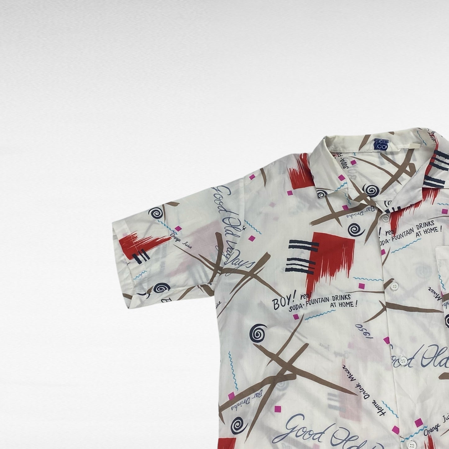 y.jac Open Collar Shirt Size L