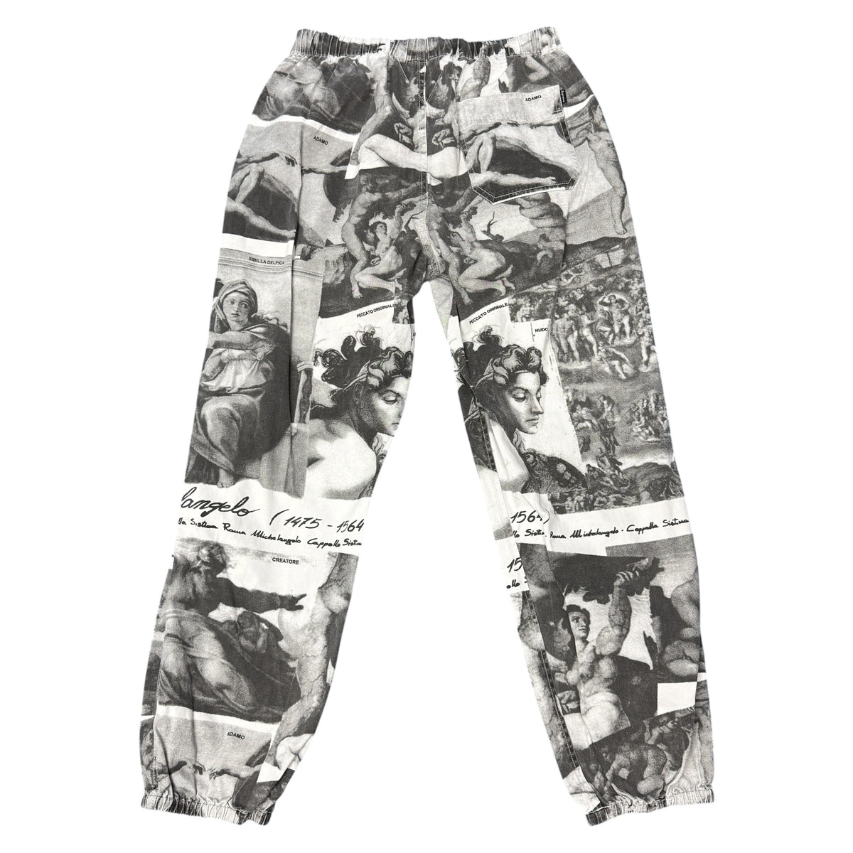 SUPREME 17AW Michelangelo All-Over Print Pant Size S