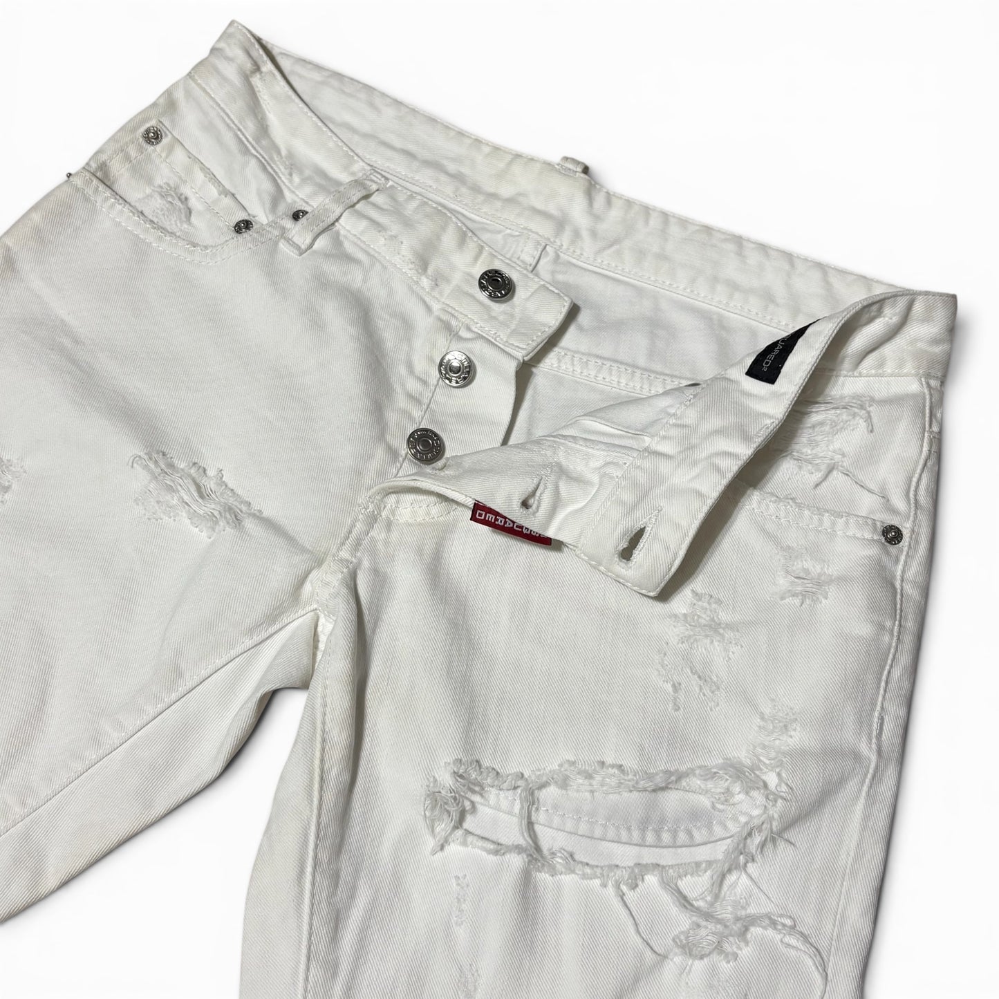 Dsquared2 White Denim Jeans Size 46