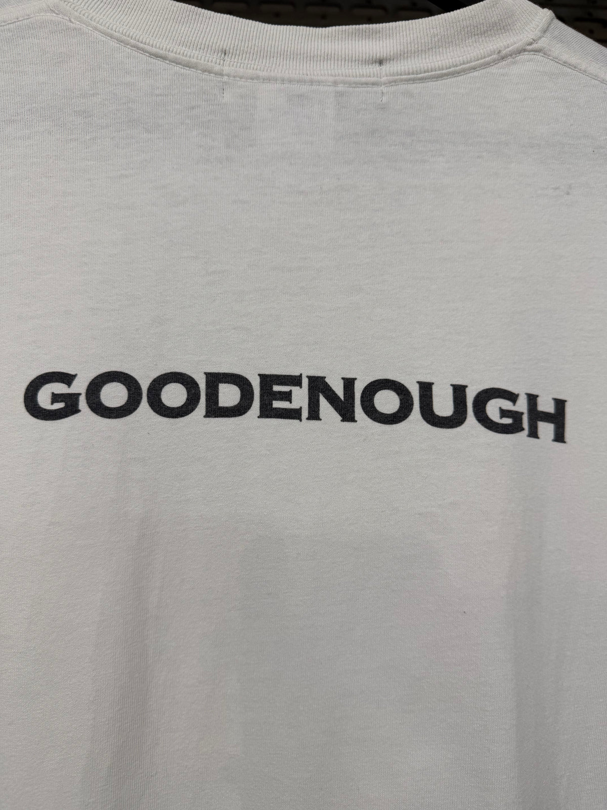 GOODENOUGH Clover Logo Pocket T-Shirt White Size L