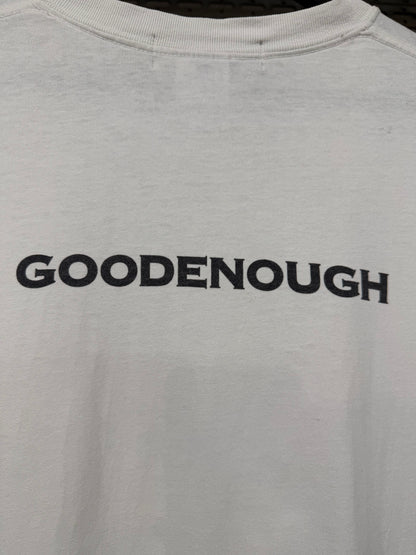 GOODENOUGH Clover Logo Pocket T-Shirt White Size L