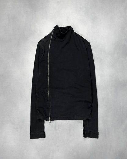 Lentrian Asymmetric Zip High Neck Jacket (F/W 2014) Size XS