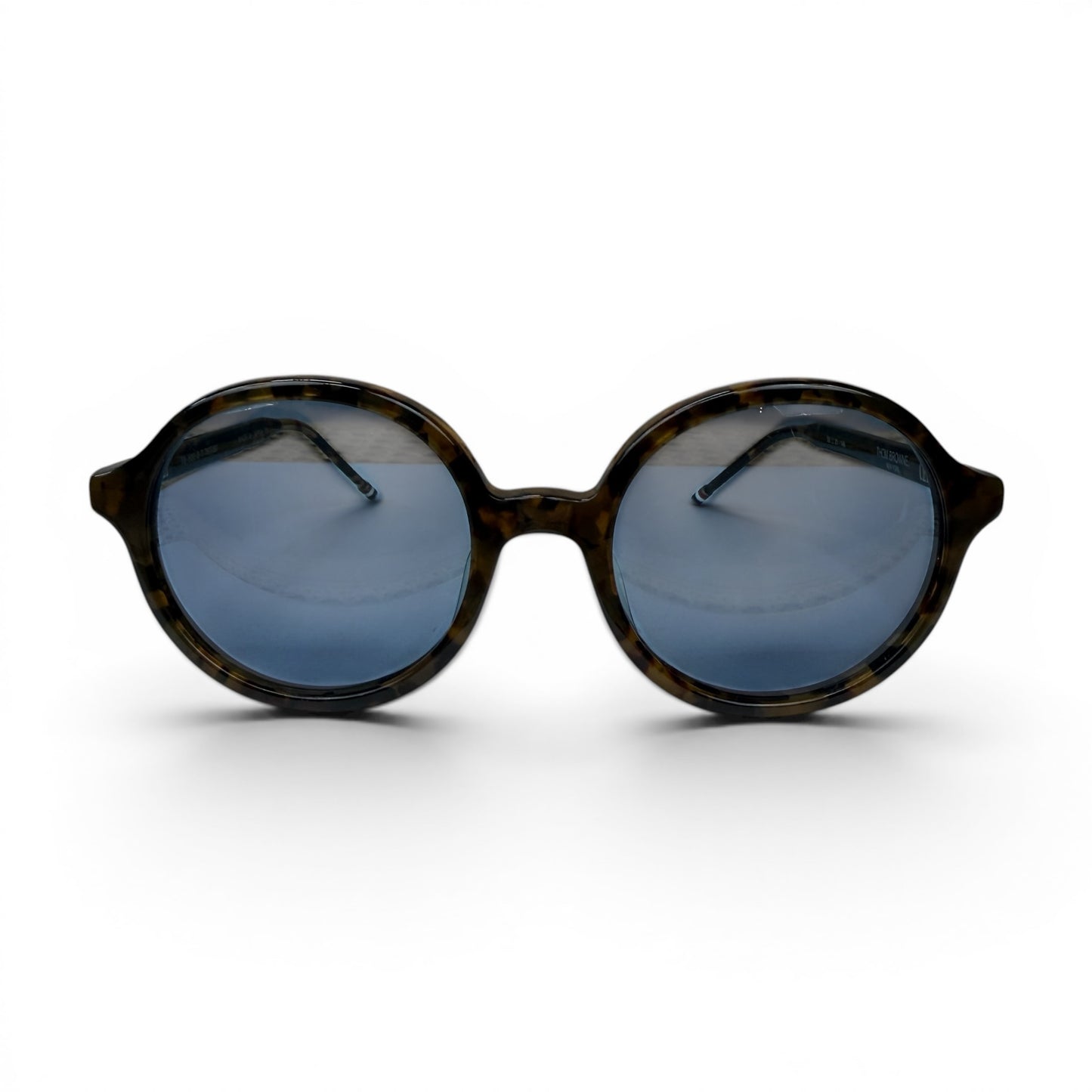 THOM BROWNE TB-500 Tortoise Round Frame Size ONE SIZE