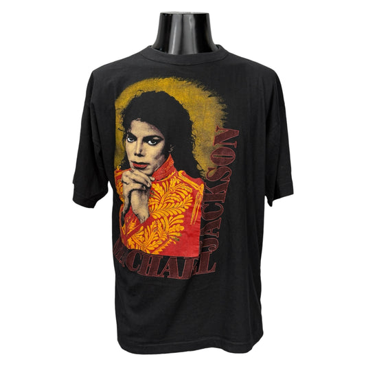 MICHAEL JACKSON 90s Vintage Napoleon Jacket T-Shirt Size XL