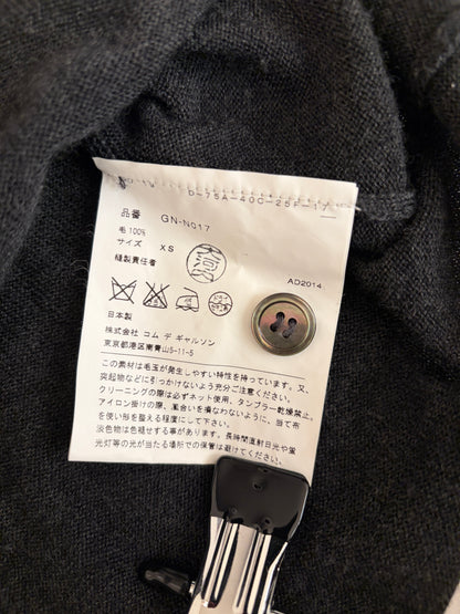 Japanese Brand Gray Wool Henley Size XS