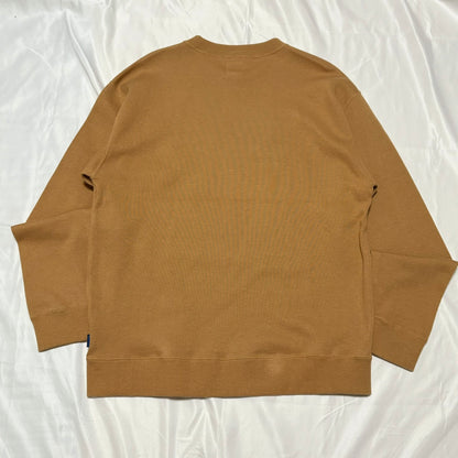 KENZO JEANS Yellow Embroidered Cotton Sweatshirt Free Size