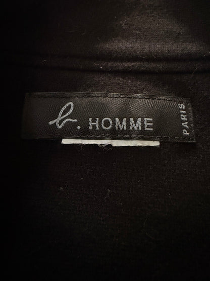 agnes b. homme AW07 Cotton Asymmetric Jacket Black