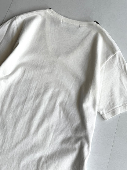 FUGA Distressed Typography Tee Size 44
