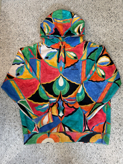 Supreme 21SS Emilio Pucci Hooded Sweatshirt Multi Size L