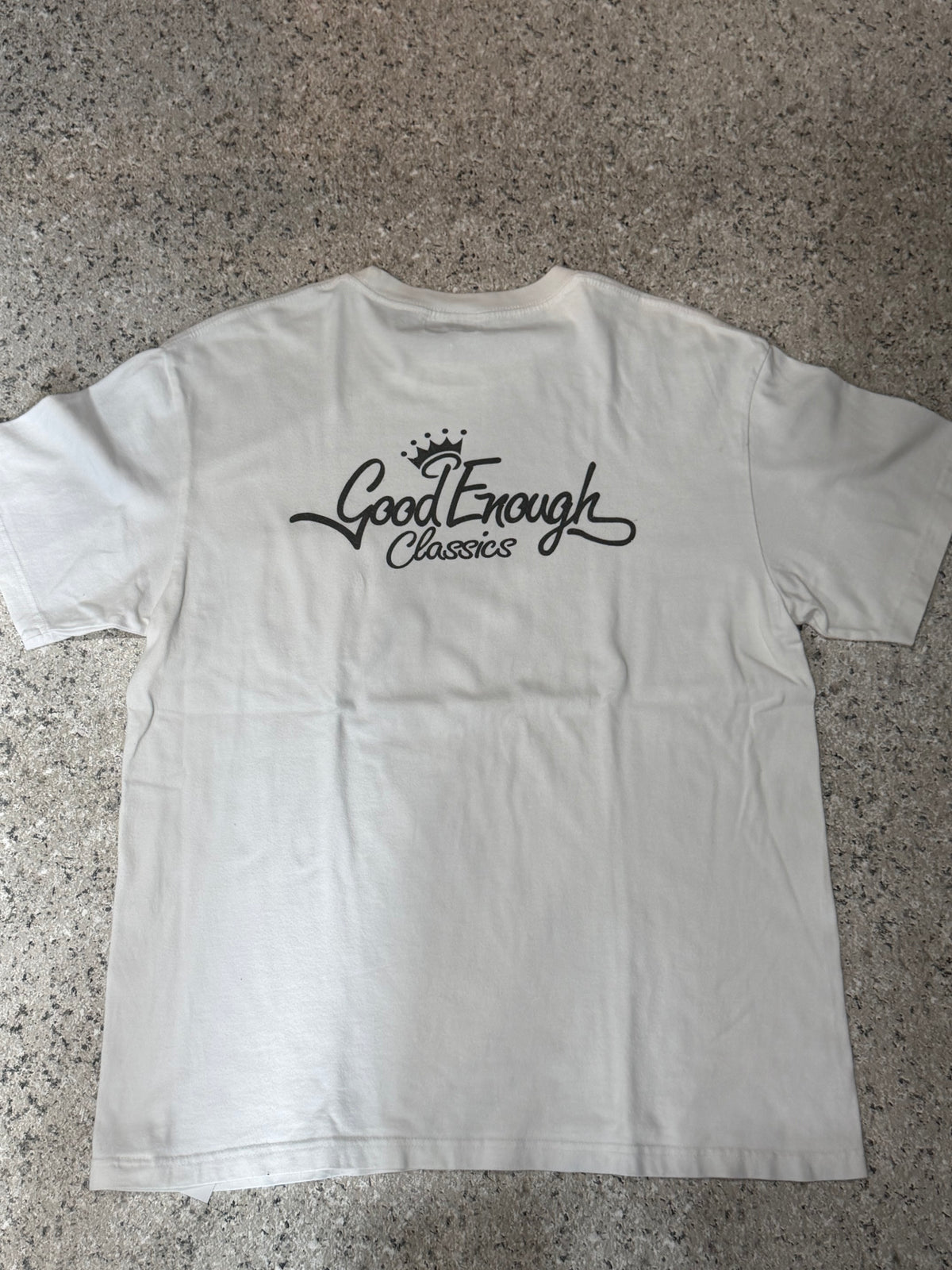 GOODENOUGH Classics Logo T-Shirt White Size L