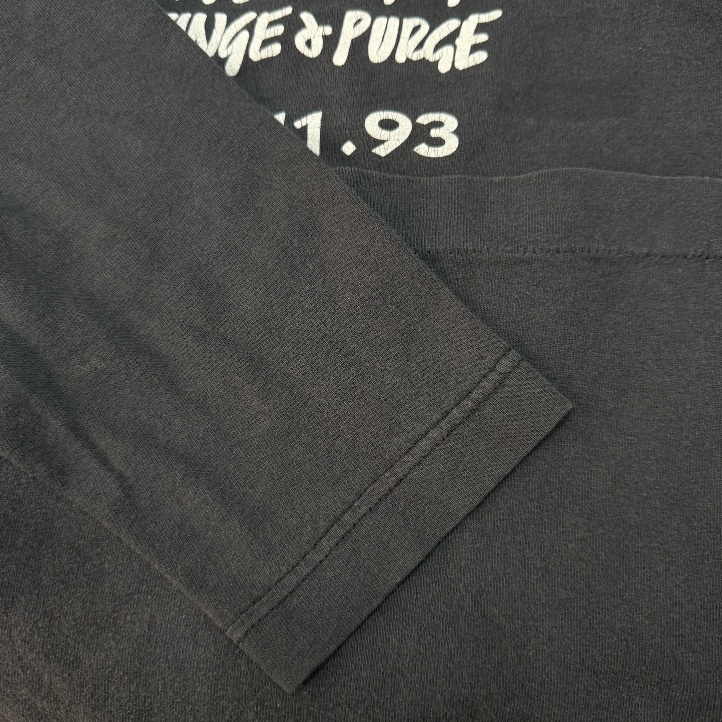 Metallica Live Sh*t 1993 Long Sleeve T-Shirt Size XL