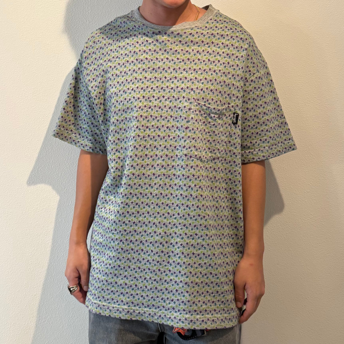 Stussy Jacquard T-Shirts xl