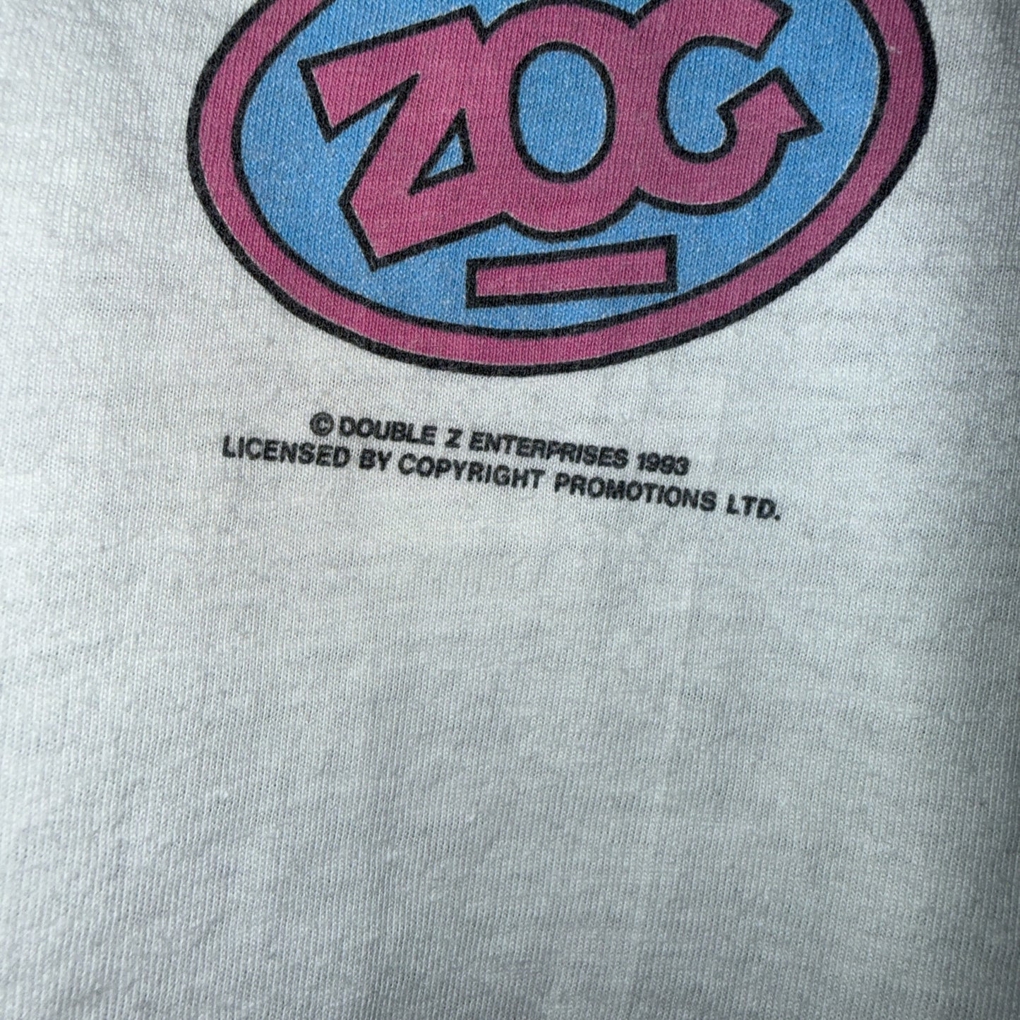 ZIG & ZAG 90s RESERVOIR ZOGS T-Shirt Size L,XL