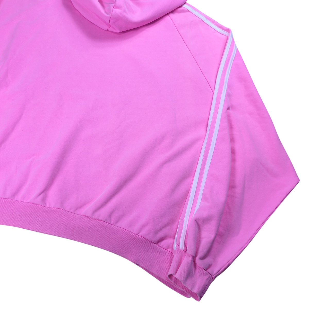 BALENCIAGA x adidas Logo Oversized Hoodie Pink Size 4