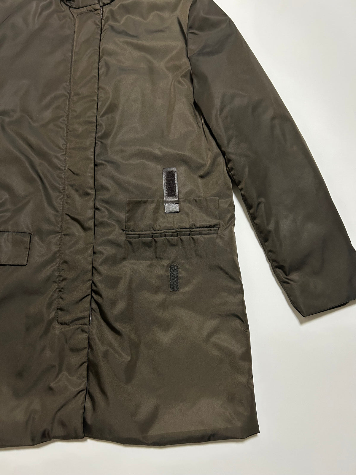 PRADA AW98 Nylon Jacket Dark Olive Size 40