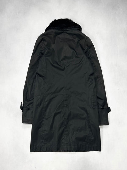 CABANE de ZUCCa F/W2007 Fur Collar Double Coat Size S