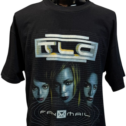 TLC 90s Fan Mail Tour 1999 T-Shirt Size L
