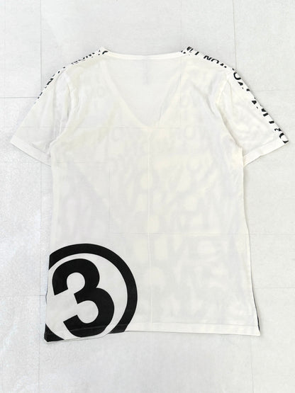 BLACKBARRETT by NEIL BARRETT All-Over Pattern T-Shirt Size S