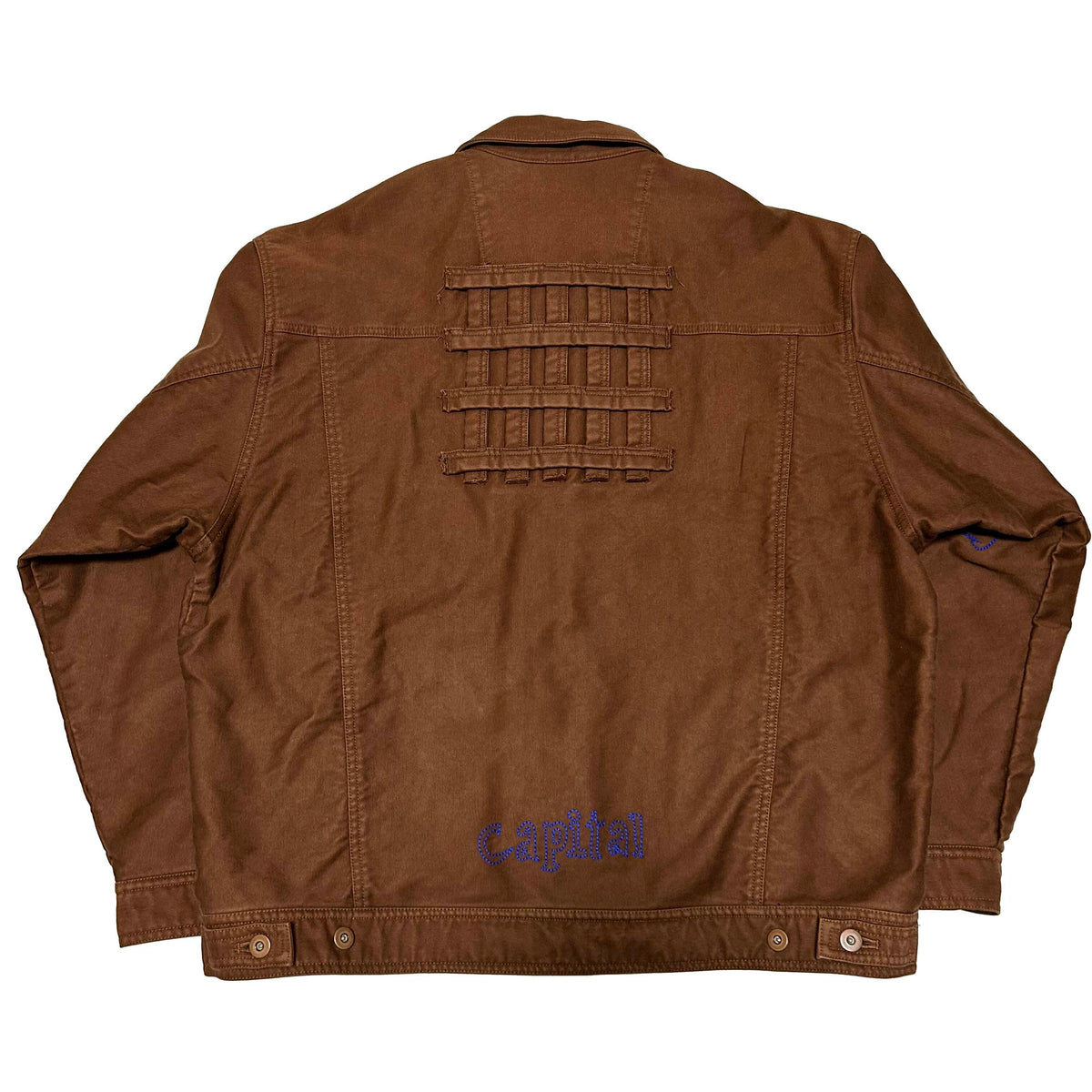 BERNHARD WILLHELM AW18 Cotton Workwear Jacket Brown Size M