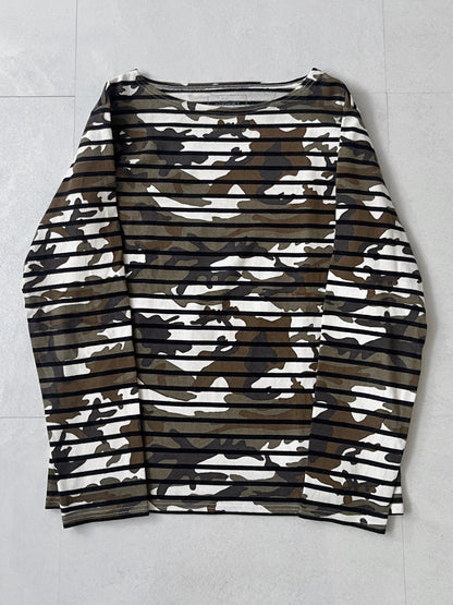 Sophnet. Camo Border Long Sleeve Shirt Size M