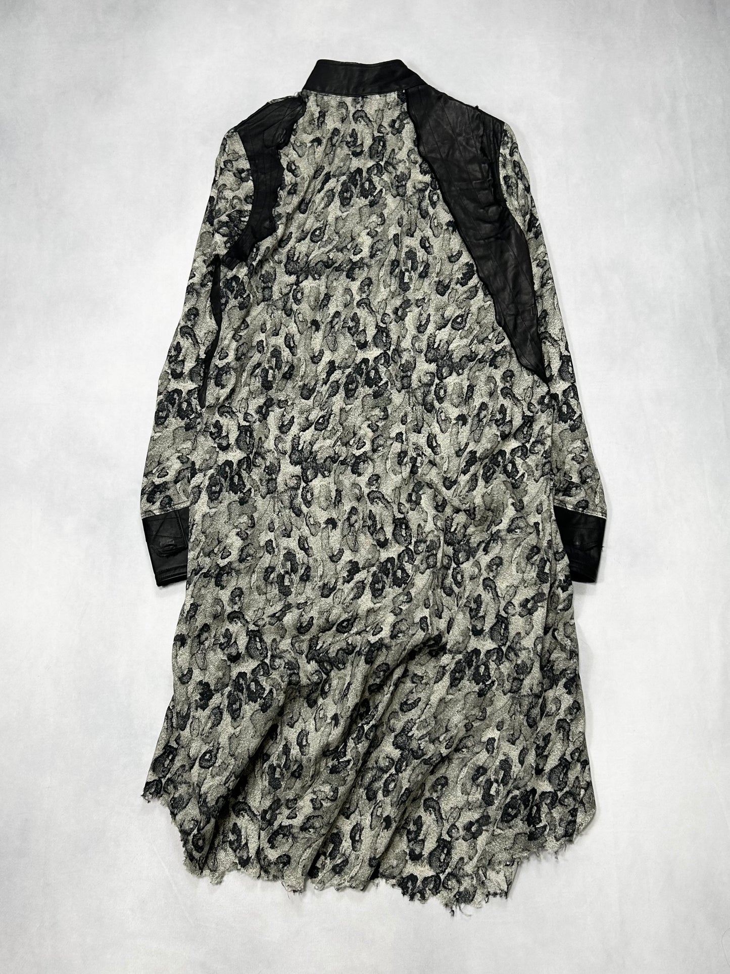 TT by Shohei Takamiya Acid Cape Switching Long Shirt Size M