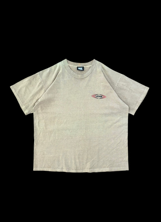 VANS 90s Oval Logo Made In USA Pigment Dyed Good Fade Jeans Size L
