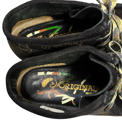 Clarks x Futura 2007 Black Wallabee Boots Size UK