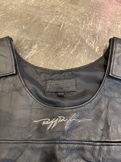 Ruff Ryders Black Leather Size XL