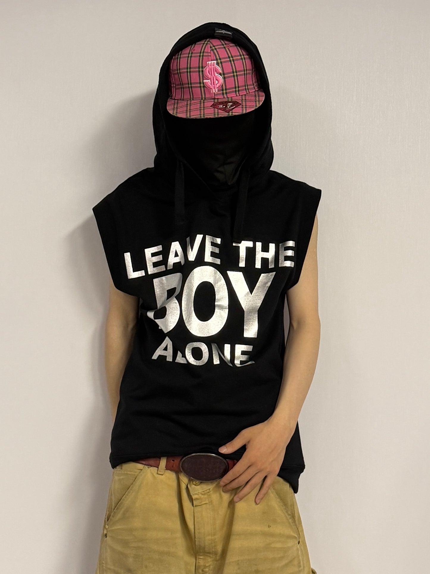 BOY LONDON Big Hood Cotton Vest Size FREE