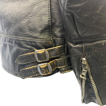 Lewis Leathers 70s Motorcycle jacket Black Size 42