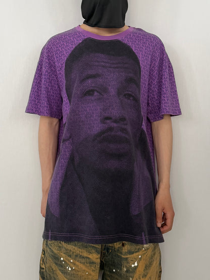 Martine Rose x Napapijri Purple Cotton T-Shirt Size M