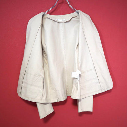 Yohji Yamamoto Beige Decorative Cotton Suit Size 1