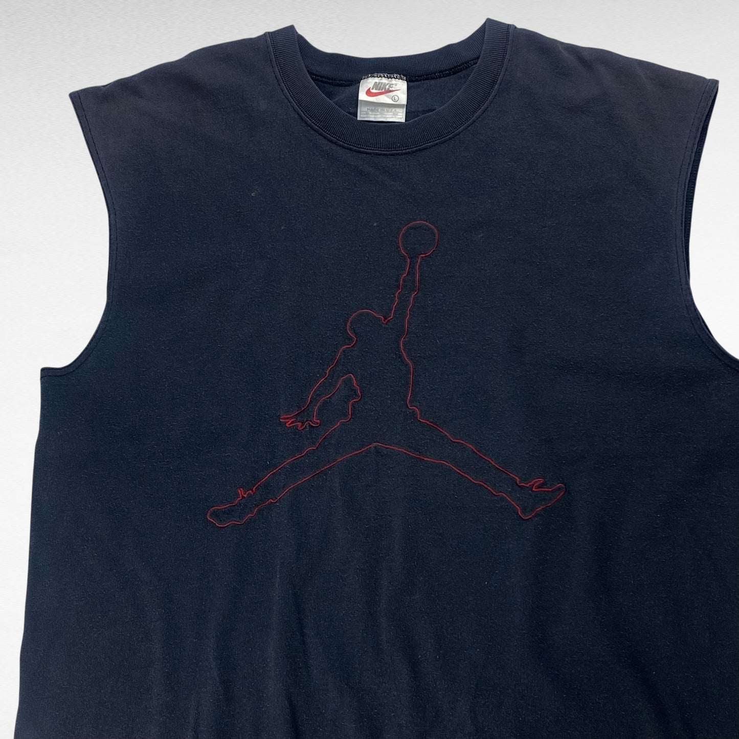 Nike 90s Sleeveless T-Shirt Black Size L