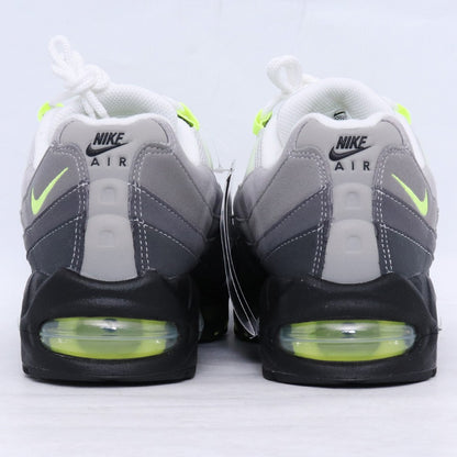 NIKE Women's Air Max 95 Big Bubble Neon Yellow Sneakers Size 27cm