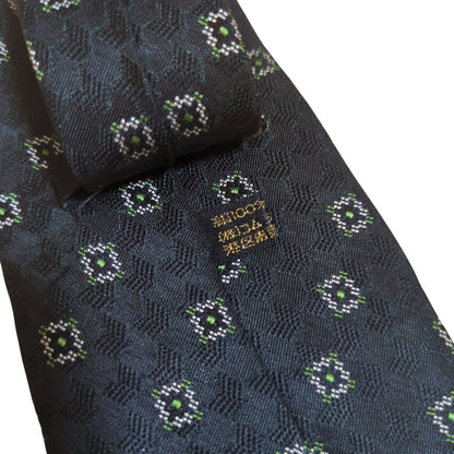 COMME des GARCONS HOMME Keichi Tanaka Rosette Silk Tie Black