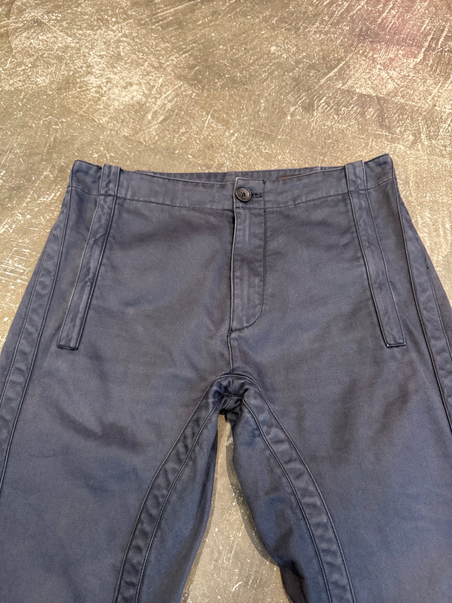 Louis Vuitton Navy Cotton Pants Size 36