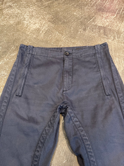 Louis Vuitton Navy Cotton Pants Size 36