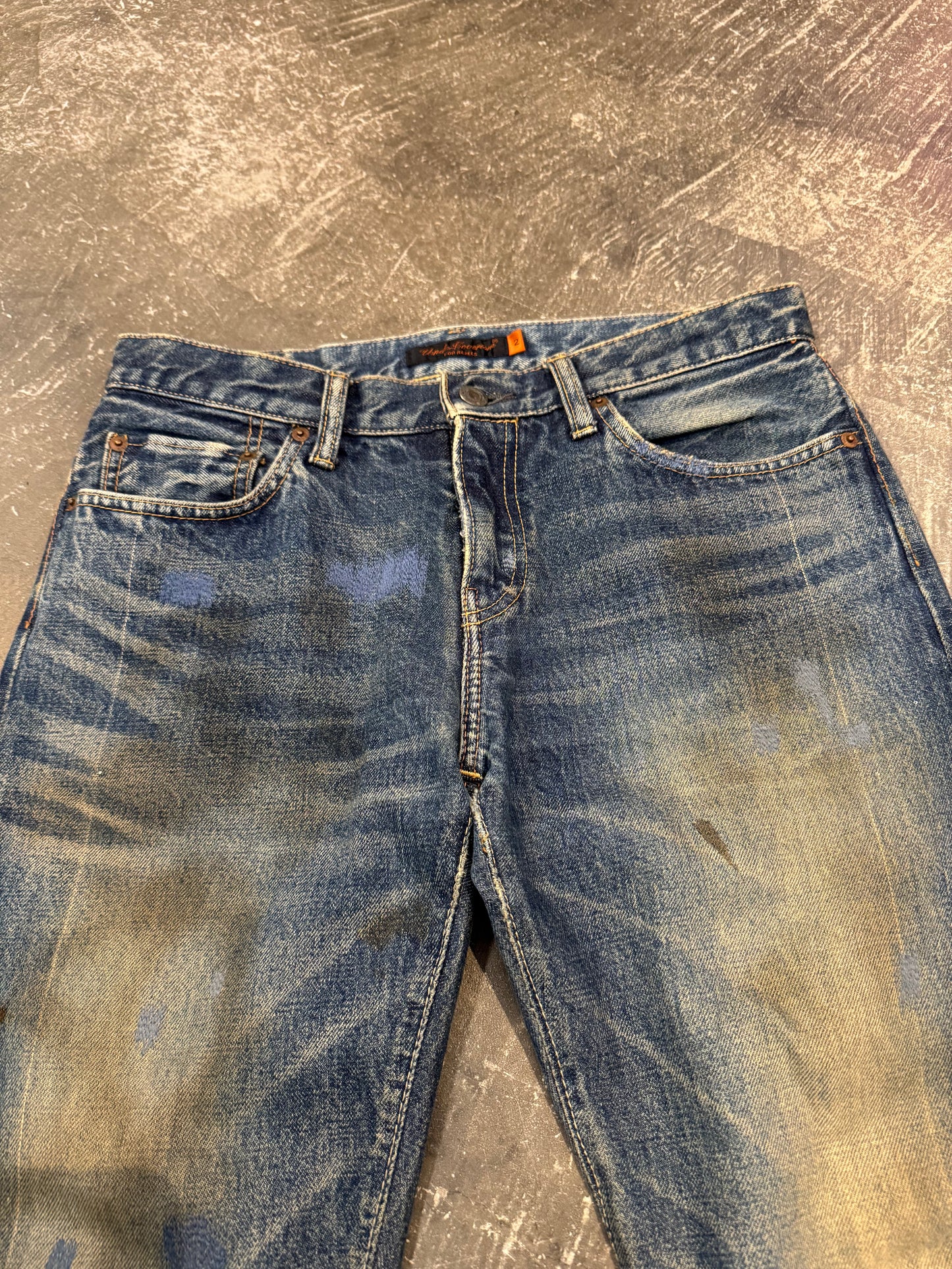 undercover 06SS Indigo Cotton Pants Size 2