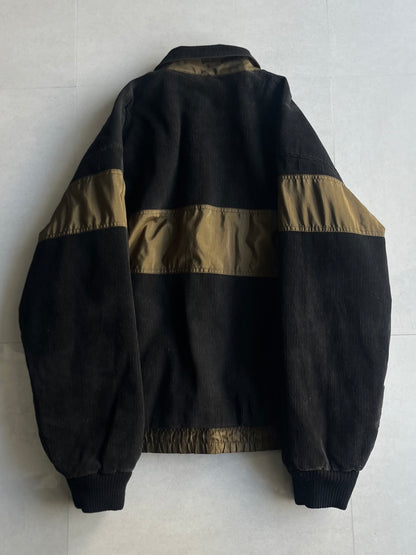 Vintage Reversible Mix Material Multi Jacket Size M