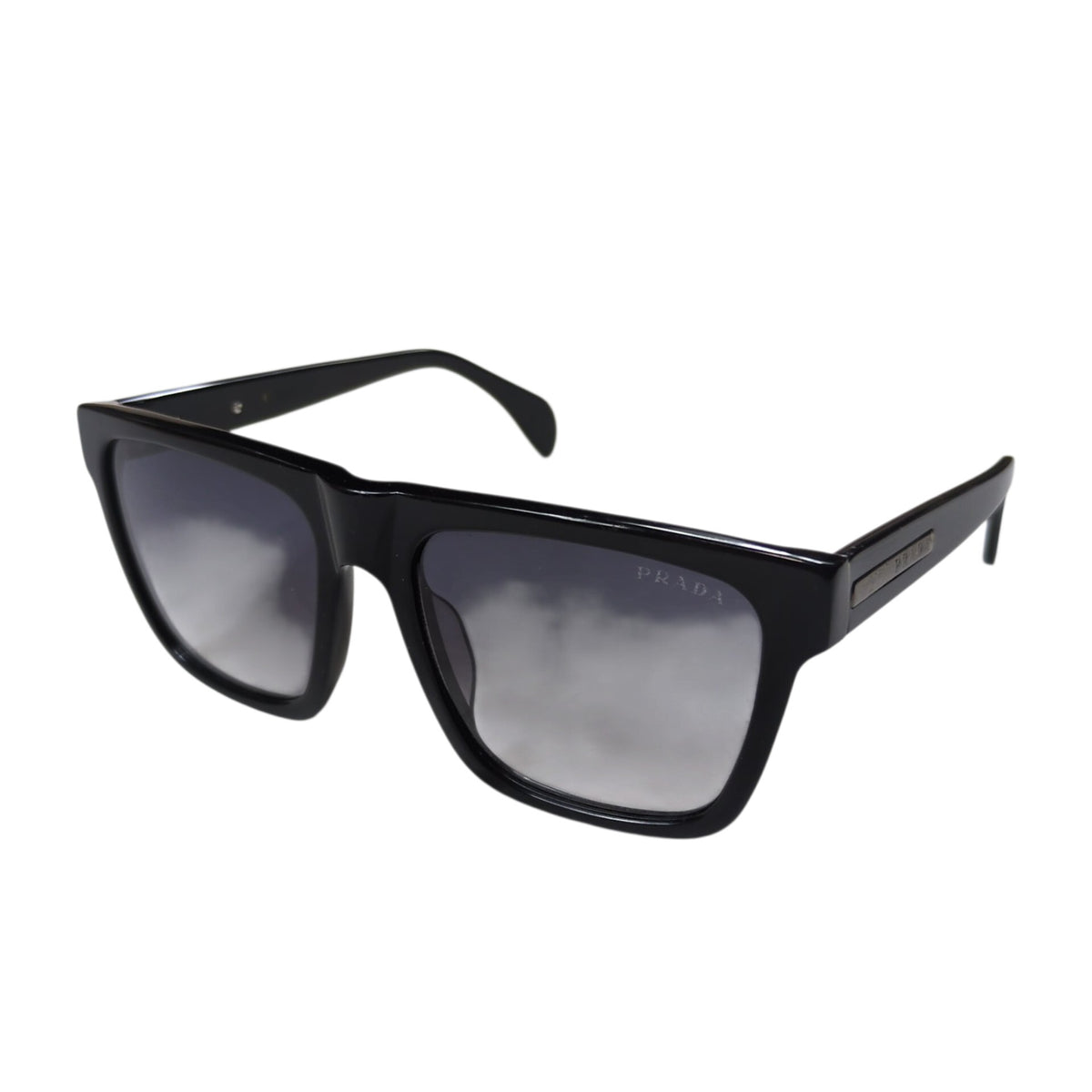 PRADA Black Square Frame Sunglasses