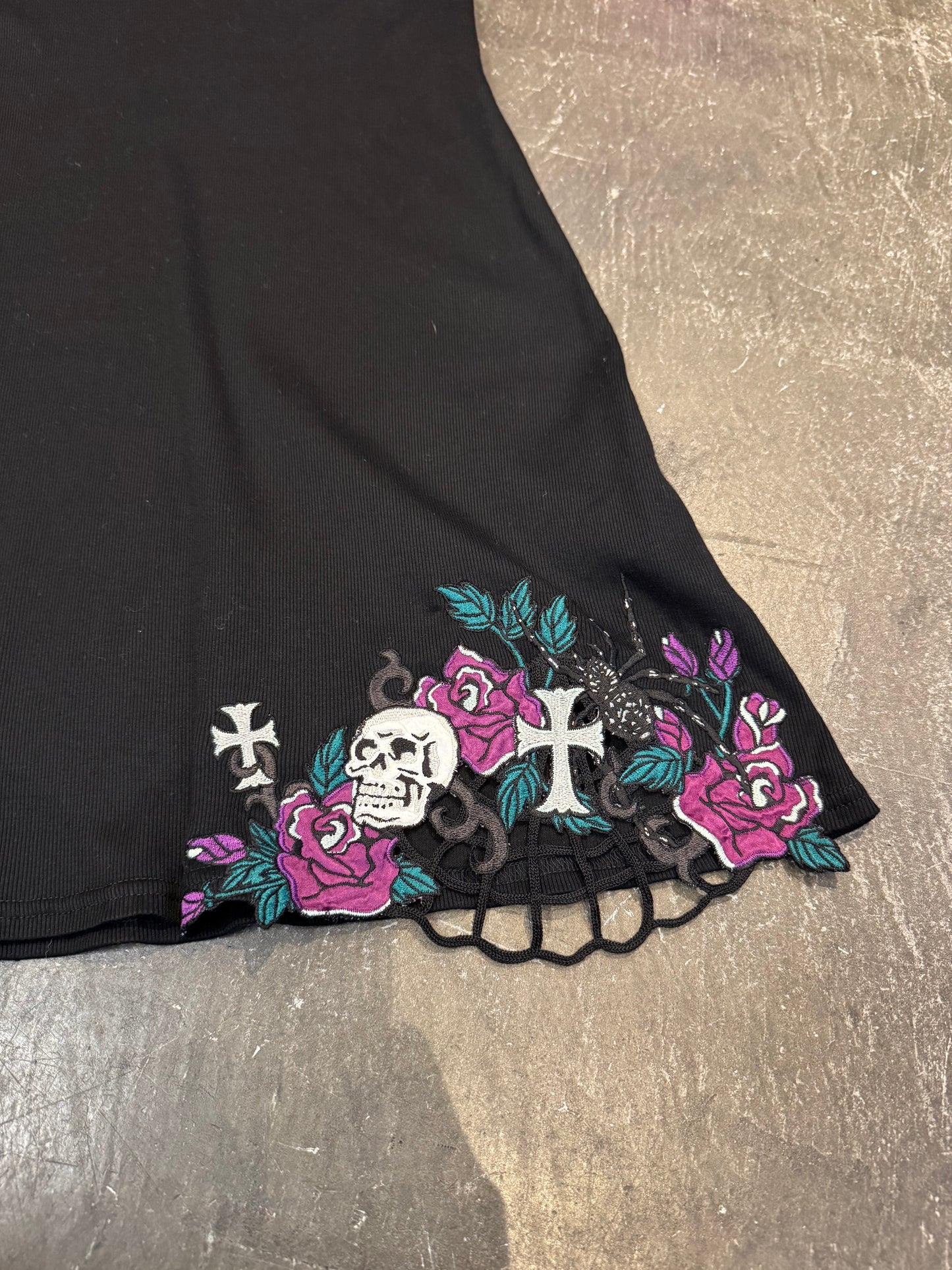 Hysteric Glamour Black Cotton T-Shirt Size FREE