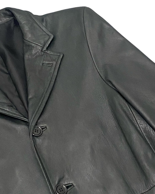 ABAHOUSE Coat Black