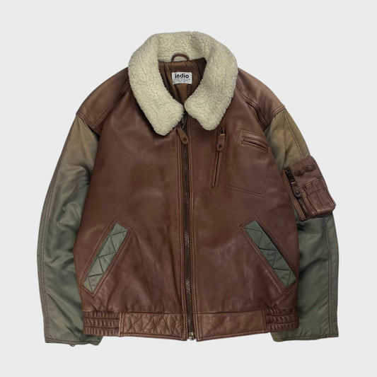 indio Leather Jacket Size M
