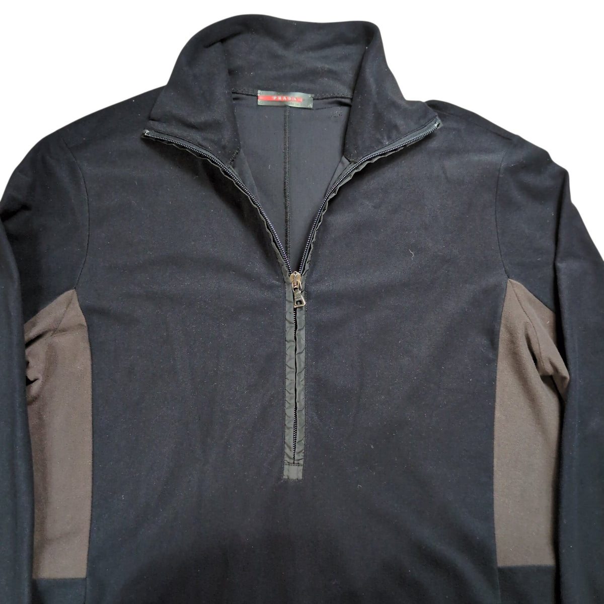 PRADA SPORT Multi Half Zip Pullover Jacket Size M