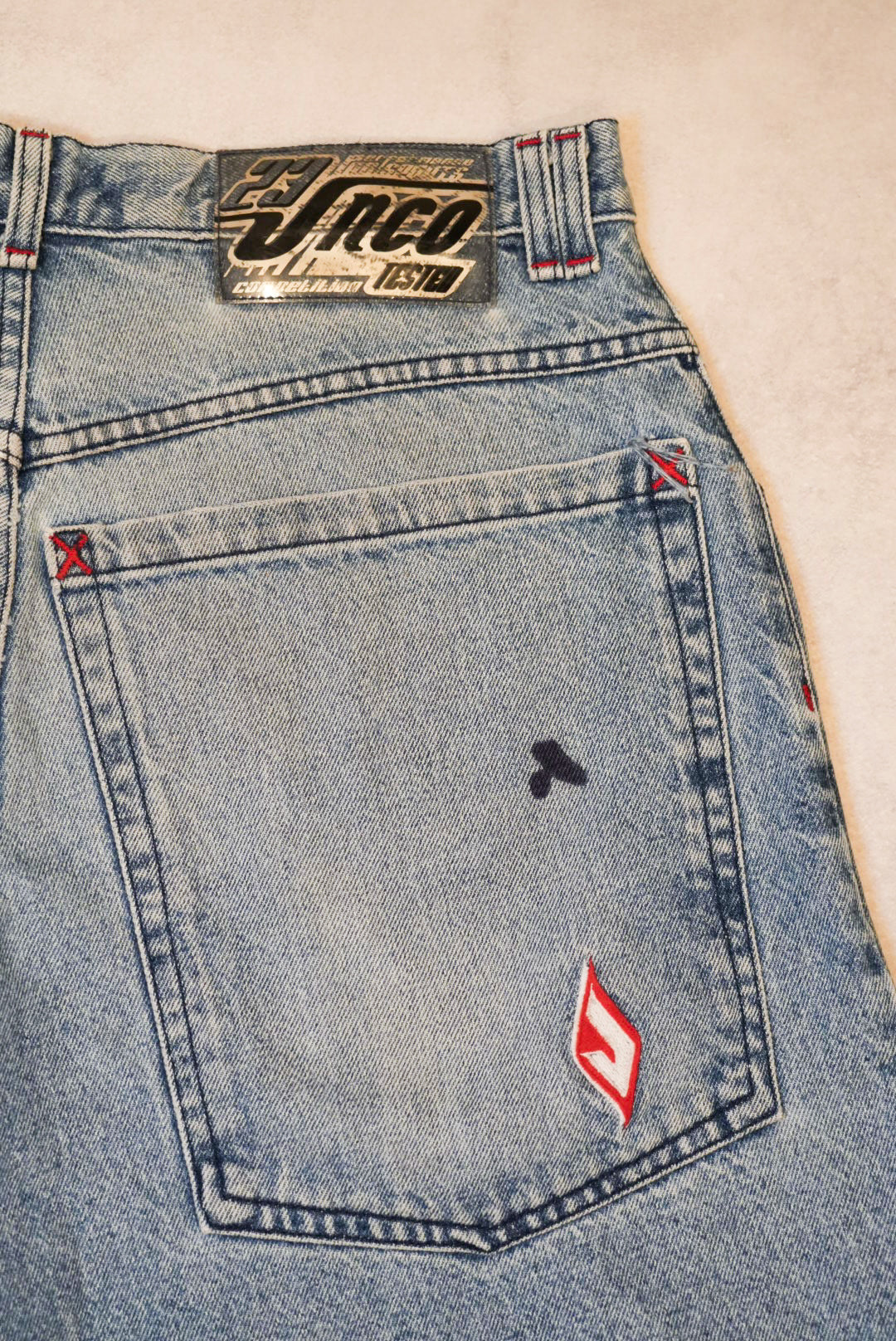 JNCO JEANS 90s 00s Baggy Denim Shorts Size 36